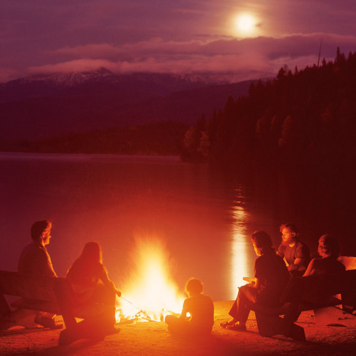 Bonfire on the Beach