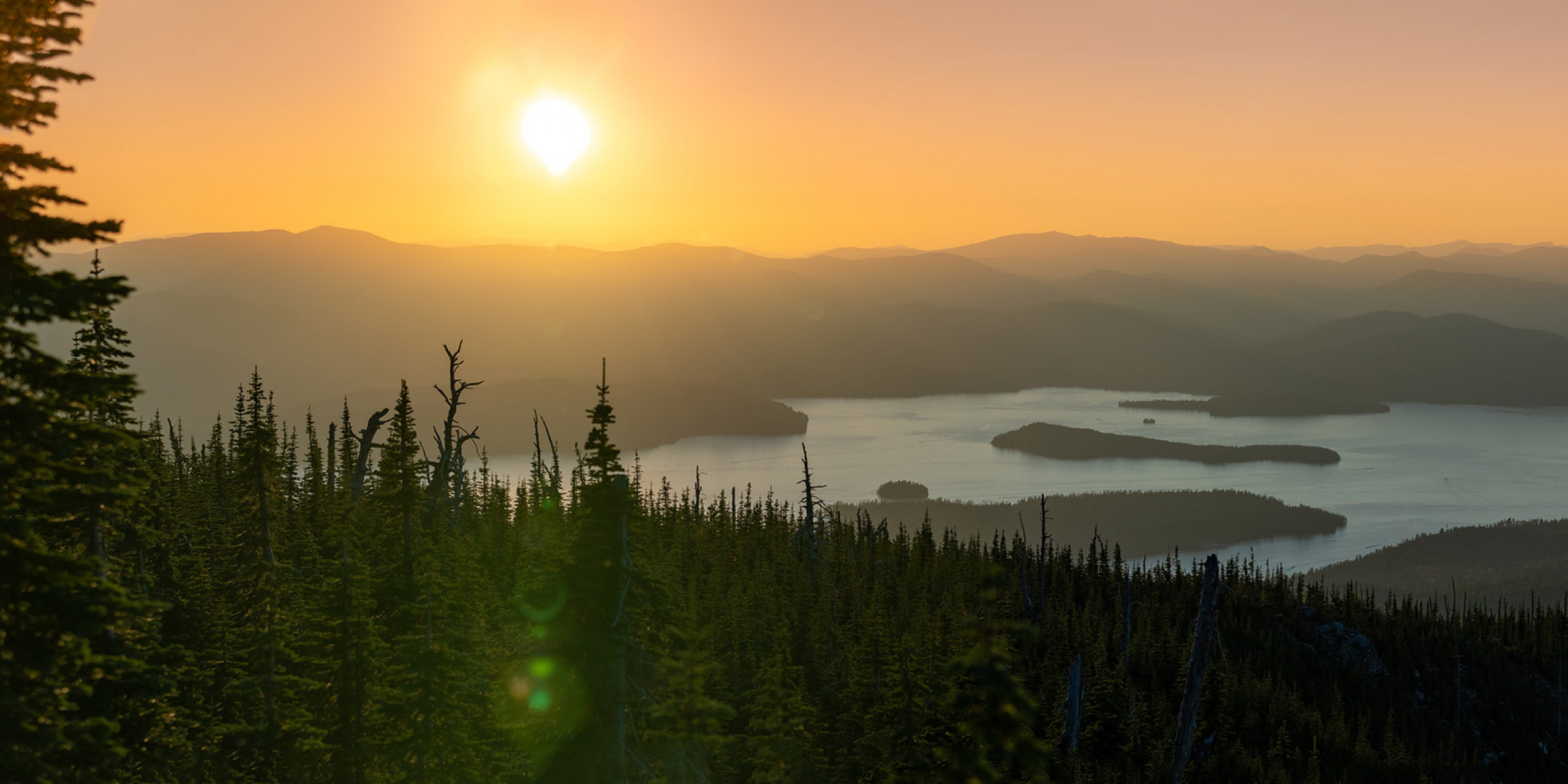 priest lake panoramic